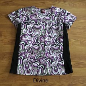 Divine scrub top